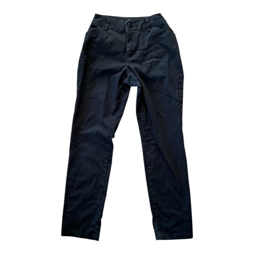 Lee - Wrinkle Free Pants (Medium) - Black Straight Leg‎
